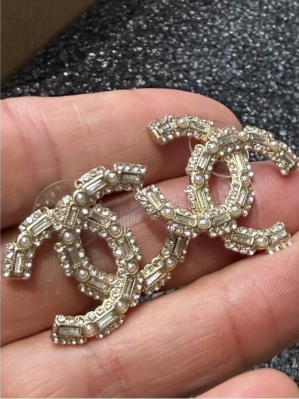 Chanel Earrings X-Large  Size